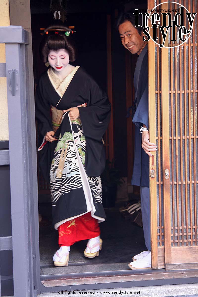 Trends spotten in Tokio, geisha's spotten in Kioto