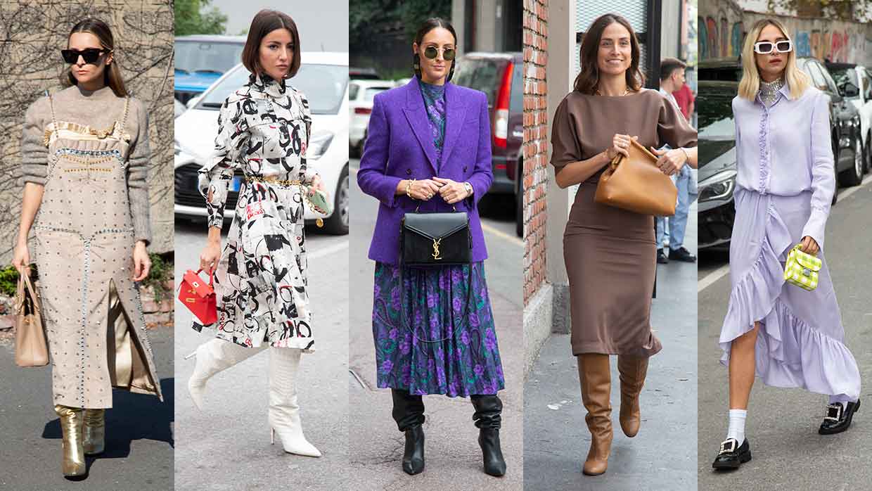 Resoneer album Moeras Zo dragen modemensen deze winter lange jurken. Tips & trends