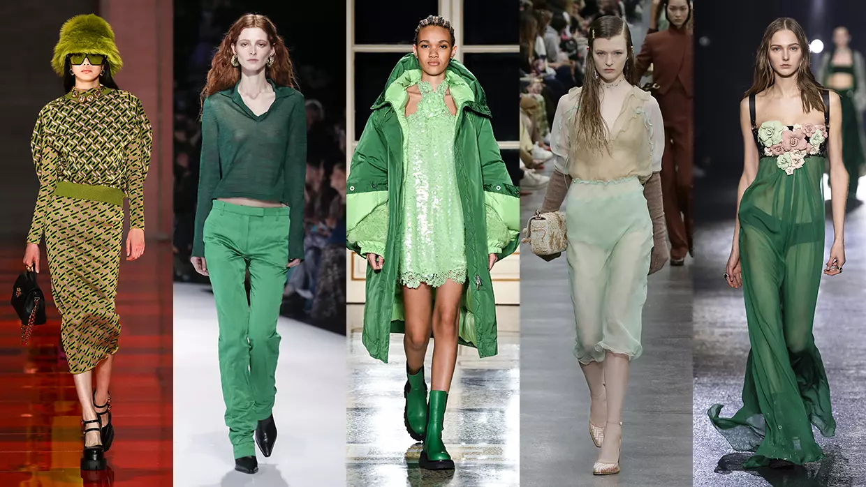 alledaags Vuil Raad eens Deze nieuwe modekleur gaat het winter 2022 worden: groen!