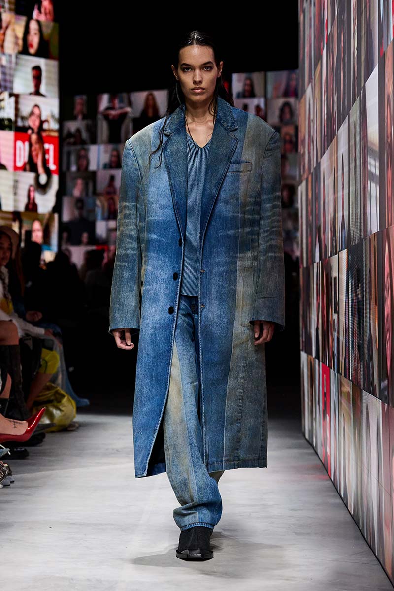 De modecollectie van Diesel voor herfst winter 2024 2025