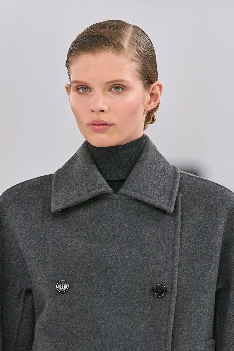 Kapsels voor herfst winter 2024 2025 bij Max Mara. Photo courtesy of Max Mara