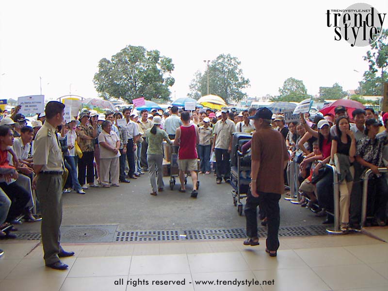 Vliegveld Ho Chi Minh 2005, foto Charlotte Mesman