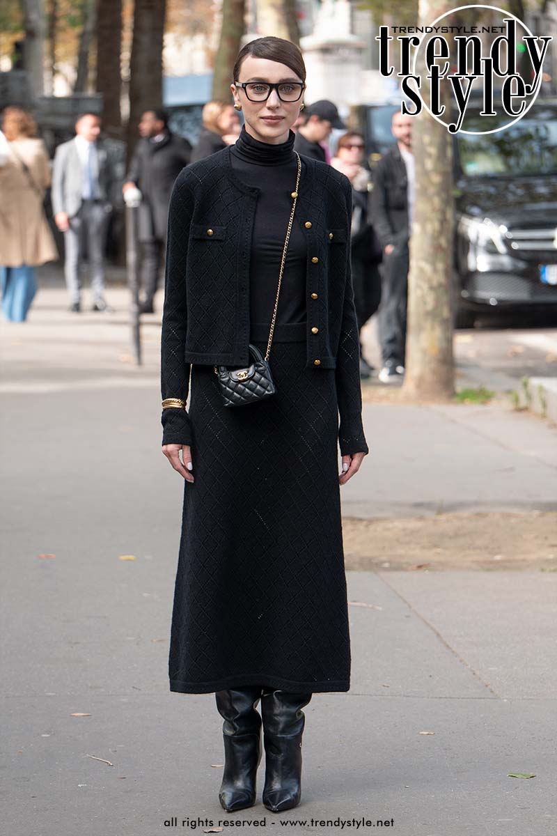 Mary Leest bij Zimmermann tijdens de Paris Fashion Week. Foto Charlotte Mesman