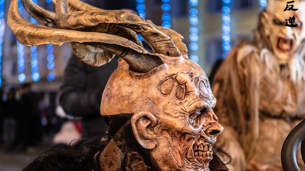 Decembertradities. Weet jij wat een Krampus is? Foto ADVERSUS