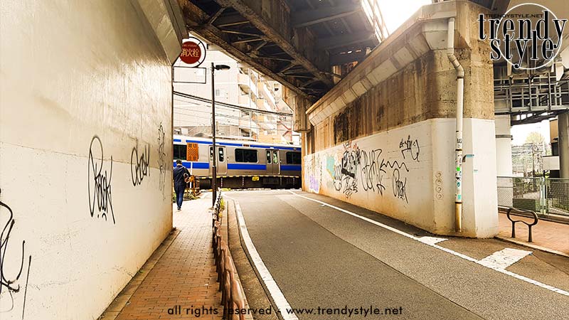 Op weg naar Yanaka, Tokio