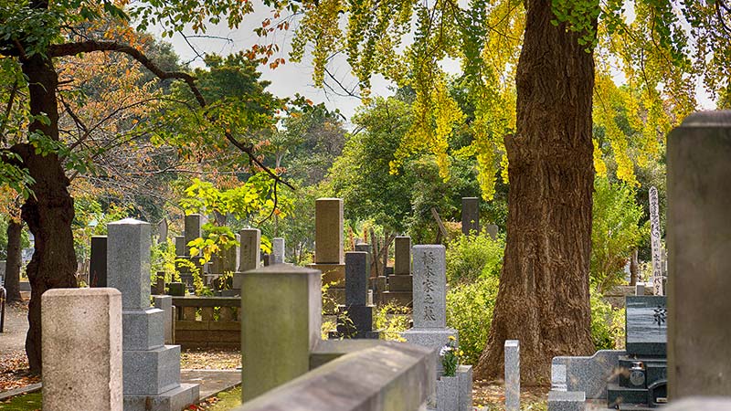 Yanaka begraafplaats, Tokio