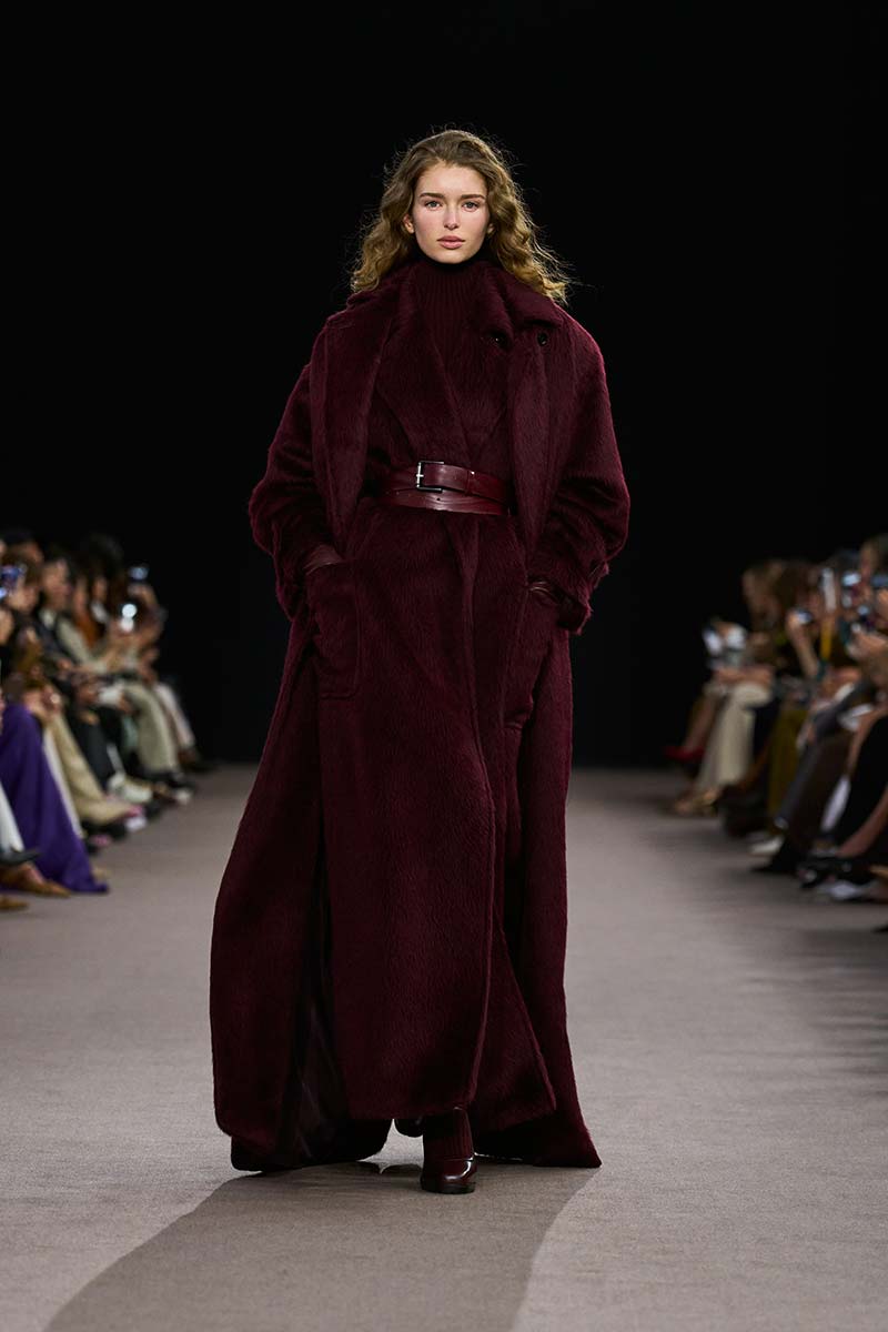 Max Mara herfst winter 2025 2026. Photo courtesy of Max Mara