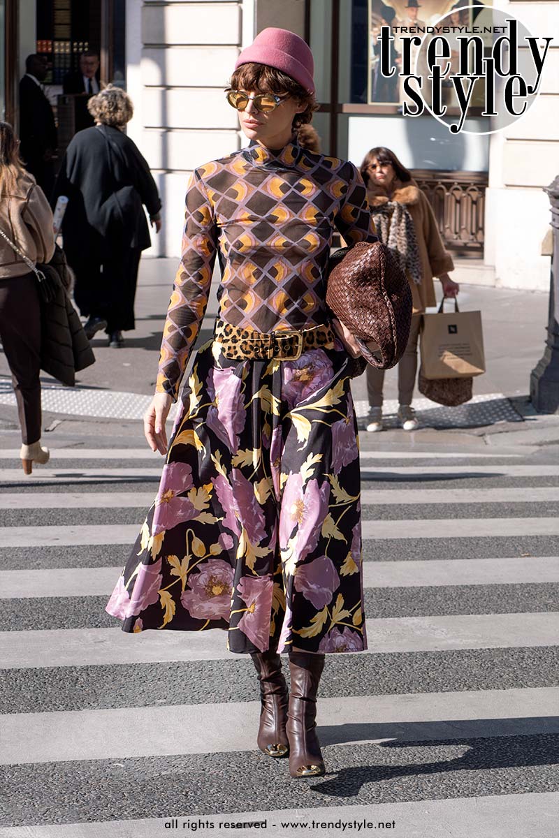 Streetstyle looks van de Paris Fashion Week voor winter 2025 2026